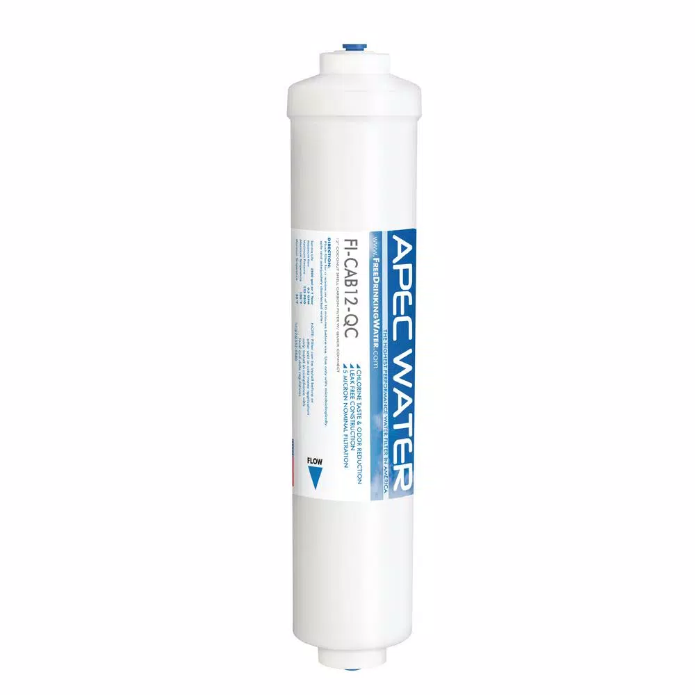Replacement Water Filters APEC Water Systems 12 In. Commercial Grade Inline Carbon Post-Filter With 3/8 In. Output For Light Commercial Reverse Osmosis System 3 Replacement Water Filters APEC Water Systems 12 In. Commercial Grade Inline Carbon Post-Filter With 3/8 In. Output For Light Commercial Reverse Osmosis System