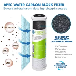 Water Filtration Systems APEC Water Systems Essence Complete Replacement Filter Set For 75 GPD Reverse Osmosis PH Enhancing 6-Stages Replacement Filter 12 Water Filtration Systems APEC Water Systems Essence Complete Replacement Filter Set For 75 GPD Reverse Osmosis PH Enhancing 6-Stages Replacement Filter -Honey Can Do Shop apec water systems replacement water filters filter max esph 1d 1000