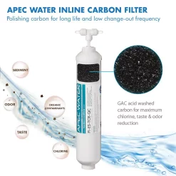 Water Filtration Systems APEC Water Systems Essence Complete Replacement Filter Set For 75 GPD Reverse Osmosis PH Enhancing 6-Stages Replacement Filter 14 Water Filtration Systems APEC Water Systems Essence Complete Replacement Filter Set For 75 GPD Reverse Osmosis PH Enhancing 6-Stages Replacement Filter -Honey Can Do Shop apec water systems replacement water filters filter max esph 4f 1000