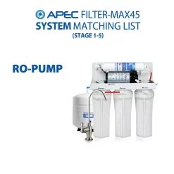 Replacement Water Filters APEC Water Systems Ultimate Reverse Osmosis System 50 GPD Stage 1-5 Replacement Water Filter Cartridge 16 Replacement Water Filters APEC Water Systems Ultimate Reverse Osmosis System 50 GPD Stage 1-5 Replacement Water Filter Cartridge -Honey Can Do Shop apec water systems replacement water filters filter max45 fa 1000
