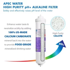 Replacement Water Filters APEC Water Systems Ultimate 10 In. Super Capacity Replacement Pre-Filter Set For 90 GPD PH+ Reverse Osmosis Systems -Honey Can Do Shop apec water systems replacement water filters filter set ph 1f 1000