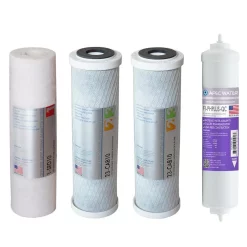 Replacement Water Filters APEC Water Systems Ultimate 10 In. Super Capacity Replacement Pre-Filter Set For 90 GPD PH+ Reverse Osmosis Systems