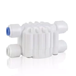 Water Filter Parts APEC Water Systems Auto Shut Off Valve With 1/4 In. Quick Connect For Reverse Osmosis Water Filtration System