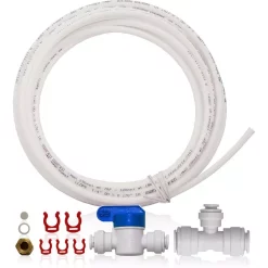 Water Filter Parts APEC Water Systems Ice Maker Kit For Upgraded 3/8 In. Output Reverse Osmosis Drinking Water Systems And Water Filters