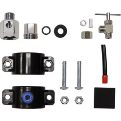 Water Filter Parts APEC Water Systems Feed Water Adapter And Drain Saddle Valve Clamp For Reverse Osmosis Systems With 1/4 In. Tubing -Honey Can Do Shop apec water systems water filter parts movekit 44 1000