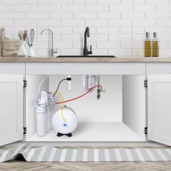 Water Filter Parts APEC Water Systems 3 Gal. Pre-Pressurized Residential Reverse Osmosis Drinking Water Storage Tank -Honey Can Do Shop apec water systems water filter parts tank 3 4f 1000