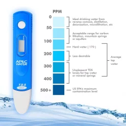 Water Filter Parts APEC Water Systems Digital TDS Meter Water Quality Tester With Carrying Case -Honey Can Do Shop apec water systems water filter parts tdsmeter 1f 1000
