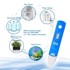 Water Filter Parts APEC Water Systems Digital TDS Meter Water Quality Tester With Carrying Case -Honey Can Do Shop apec water systems water filter parts tdsmeter 4f 1000