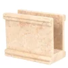 Countertop Storage Creative Home Beige Natural Champagne Marble Column Collection Dinning Table Napkin Holder Stand Dispenser -Honey Can Do Shop beige creative home napkin holders 32983 64 1000