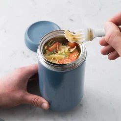 Food Storage BergHOFF Leo .79 Qt. Blue Food Container -Honey Can Do Shop berghoff kitchen canisters 3950134 31 1000