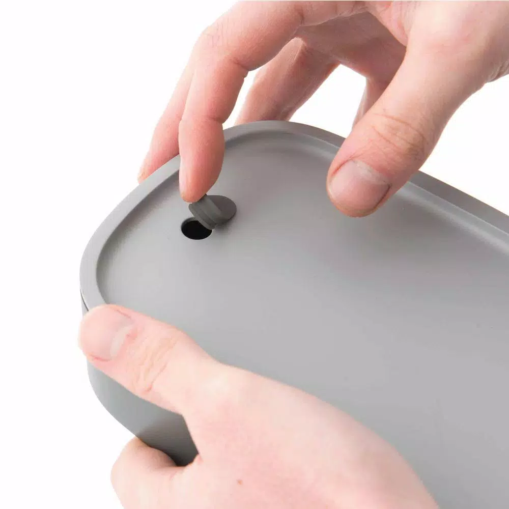 Food Storage BergHOFF Leo Grey And Mint 3-Piece Dual Bento Box Set 4 Food Storage BergHOFF Leo Grey And Mint 3-Piece Dual Bento Box Set - Image 2