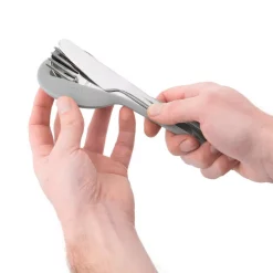 Food Storage BergHOFF Grey And Green Water Bottle Flatware And Bento Box Leo Lunch Set -Honey Can Do Shop berghoff lunch boxes lunch bags 3950255 4f 1000