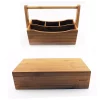 Countertop Storage BergHOFF Bamboo Tea Box And Flatware Caddy Set