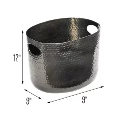 Food Storage Honey-Can-Do Aluminum Beverage Tub With Handles -Honey Can Do Shop black honey can do kitchen canisters kch 08696 1f 1000