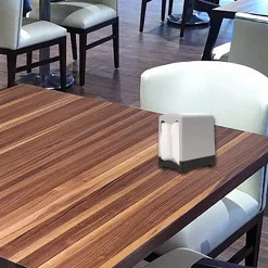 Countertop Storage Mind Reader Freestanding Black 7 In. Interfold Table Top Napkin Dispenser (2-Pack) -Honey Can Do Shop black mind reader paper towel holders nap2pk blk 31 1000