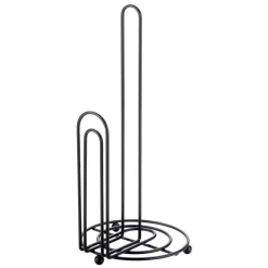 Countertop Storage Home Basics Double Wire Free Standing Paper Towel Holder