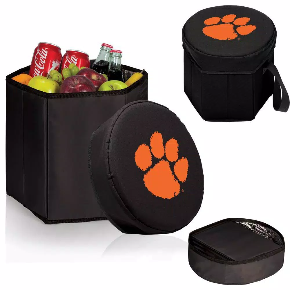 Food Storage Picnic Time 12 Qt. Clemson Tigers Black Bongo Cooler 4 Food Storage Picnic Time 12 Qt. Clemson Tigers Black Bongo Cooler - Image 2