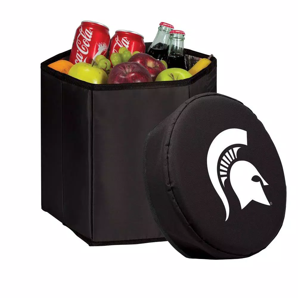 Food Storage Picnic Time 12 Qt. Michigan State Spartans Black Bongo Cooler 3 Food Storage Picnic Time 12 Qt. Michigan State Spartans Black Bongo Cooler