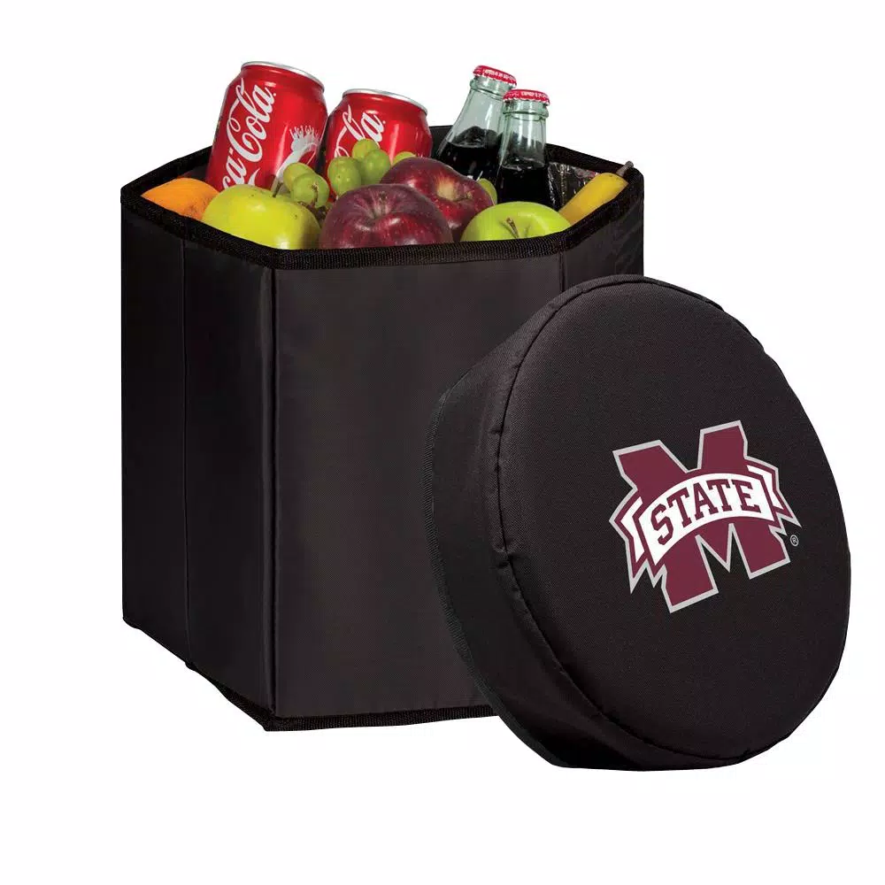 Food Storage Picnic Time 12 Qt. Mississippi State Bulldogs Black Bongo Cooler 3 Food Storage Picnic Time 12 Qt. Mississippi State Bulldogs Black Bongo Cooler
