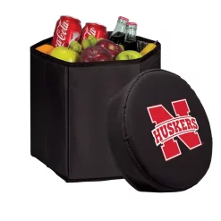 Food Storage Picnic Time 12 Qt. Nebraska Cornhuskers Black Bongo Cooler