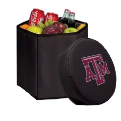 Food Storage Picnic Time 12 Qt. Texas A&M Aggies Black Bongo Cooler