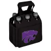Food Storage Picnic Time Kansas State University Wildcats 6-Bottles Black Beverage Carrier -Honey Can Do Shop blacks picnic time insulated food carriers 608 00 179 2540 64 1000