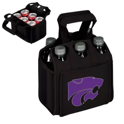 Food Storage Picnic Time Kansas State University Wildcats 6-Bottles Black Beverage Carrier -Honey Can Do Shop blacks picnic time insulated food carriers 608 00 179 2540 c3 1000