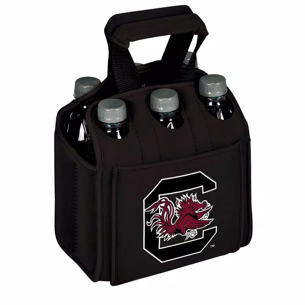 Food Storage Picnic Time University Of South Carolina Gamecocks 6-Bottles Black Beverage Carrier 3 Food Storage Picnic Time University Of South Carolina Gamecocks 6-Bottles Black Beverage Carrier