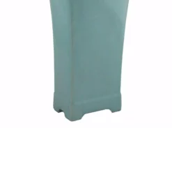 Food Storage Benjara Blue Ceramic Jar -Honey Can Do Shop blue benjara kitchen canisters bm164699 1f 1000