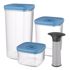 Food Storage BergHOFF Leo 4-Piece Vacuum Food Container Set