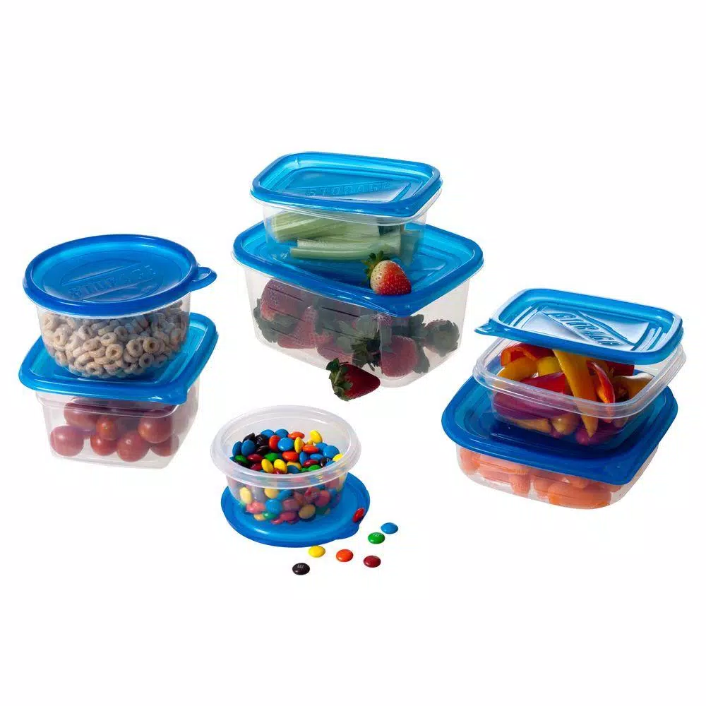 Chef Buddy Food Storage Container Set With Air Tight Lids (54-Piece) 6 Chef Buddy Food Storage Container Set With Air Tight Lids (54-Piece) - Image 4