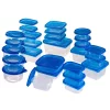 Chef Buddy Food Storage Container Set With Air Tight Lids (54-Piece) 1 Chef Buddy Food Storage Container Set With Air Tight Lids (54-Piece) -Honey Can Do Shop blue chef buddy food storage containers 82 54pss 64 1000