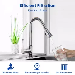 Water Filtration Systems Express Water Whole House 1-Stage Water Filtration System – Heavy Metal KDF Filter – Pressure Gauge, Easy Release, 1 In. Connections 14 Water Filtration Systems Express Water Whole House 1-Stage Water Filtration System – Heavy Metal KDF Filter – Pressure Gauge, Easy Release, 1 In. Connections -Honey Can Do Shop blue express water whole house water filters wh100sk 66 1000