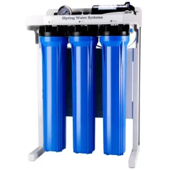 Water Filtration Systems ISPRING Workhorse 300 GPD Commercial Grade Reverse Osmosis Water Filtration System W/ Booster Pump And Oversized Pre RO Filters