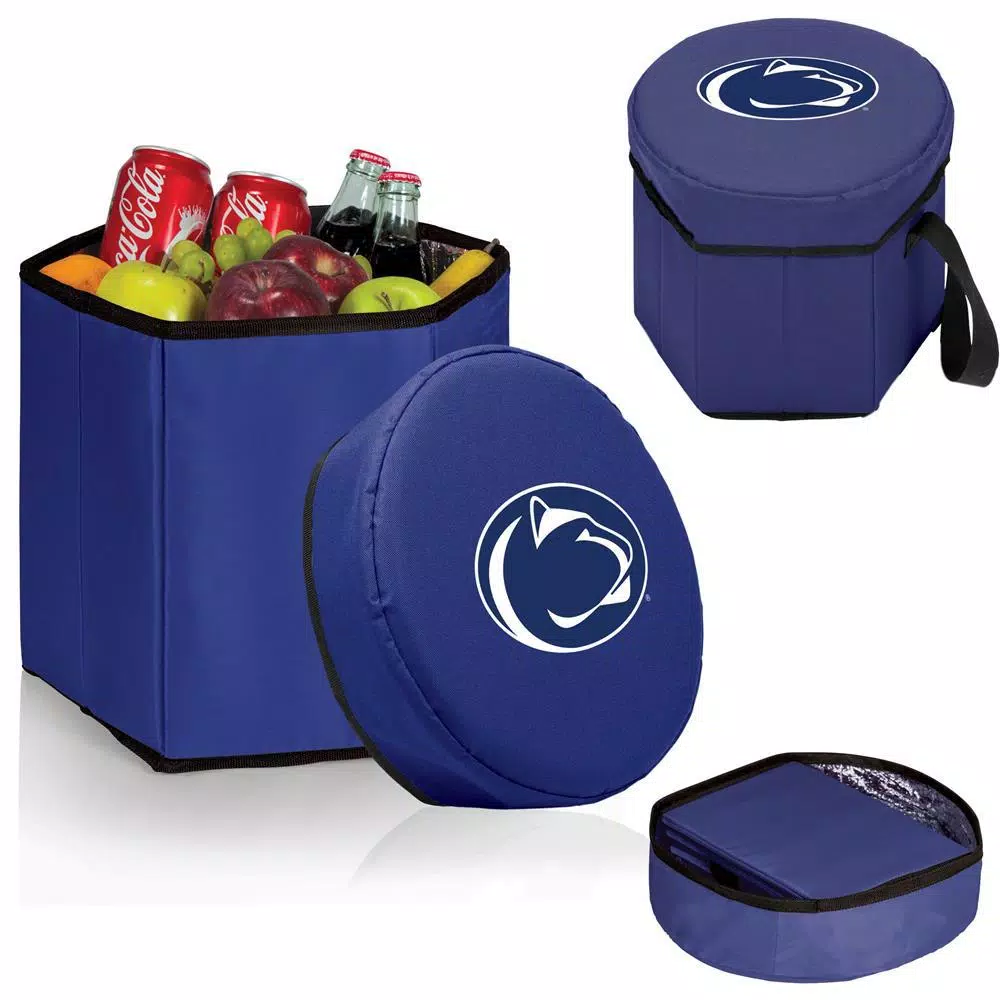 Food Storage Picnic Time 12 Qt. Penn State Nittany Lions Navy Bongo Cooler 4 Food Storage Picnic Time 12 Qt. Penn State Nittany Lions Navy Bongo Cooler - Image 2