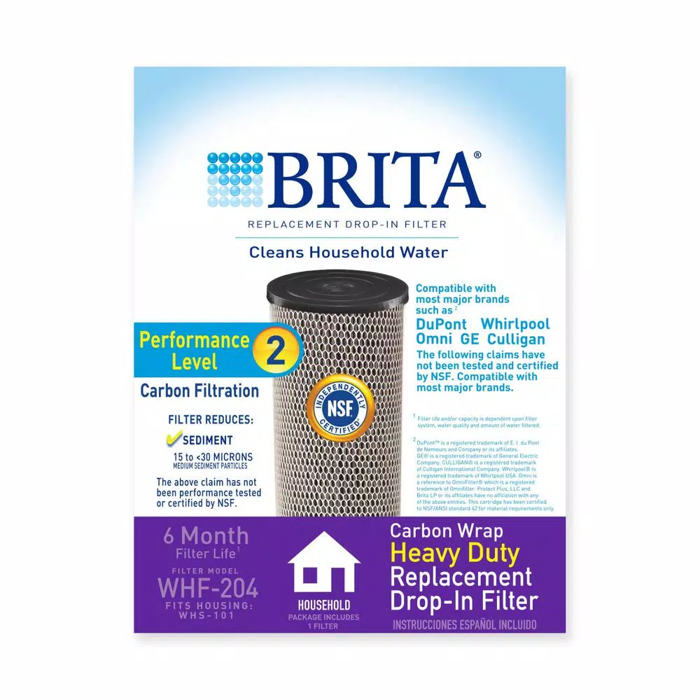 Replacement Water Filters Brita Universal Heavy Duty Carbon Wrap 2-Phase Cartridge 4 Replacement Water Filters Brita Universal Heavy Duty Carbon Wrap 2-Phase Cartridge - Image 2