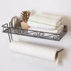 Countertop Storage Home Basics Scroll Collection Wall-Mount Bronze Paper Towel 2 Countertop Storage Home Basics Scroll Collection Wall-Mount Bronze Paper Towel -Honey Can Do Shop bronze paper towel holders hdc55351 64 1000