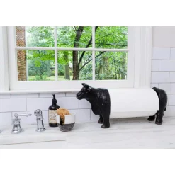 Countertop Storage 3R Studios Freestanding Brown Cow Shaped Paper Towel Holder 15 Countertop Storage 3R Studios Freestanding Brown Cow Shaped Paper Towel Holder -Honey Can Do Shop brown 3r studios paper towel holders ec0239 76 1000