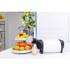 Countertop Storage 3R Studios Freestanding Brown Cow Shaped Paper Towel Holder 14 Countertop Storage 3R Studios Freestanding Brown Cow Shaped Paper Towel Holder -Honey Can Do Shop brown 3r studios paper towel holders ec0239 fa 1000