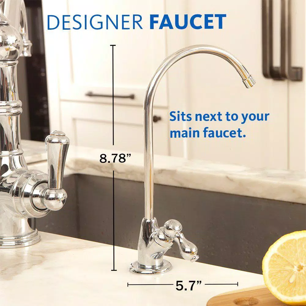 Water Filtration Systems Aquasana 3-Stage Under Counter Water Filtration System With Faucet In Brushed Nickel 17 Water Filtration Systems Aquasana 3-Stage Under Counter Water Filtration System With Faucet In Brushed Nickel - Image 15