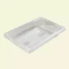 Carlisle Color-Coded 2.0 Gal., 12x18x3.5 In. Polycarbonate Food Storage Box In Clear (Case Of 6) -Honey Can Do Shop carlisle food storage containers 1061007 64 1000