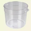 Food Storage Carlisle 6 Qt. Polycarbonate Round Storage Container In Clear (Case Of 12)