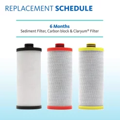 Water Filtration Systems Aquasana 3-Stage Under Counter Water Filtration System With Faucet In Chrome -Honey Can Do Shop chrome aquasana under sink water filters thd 5300 56 77 1000