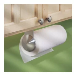 Countertop Storage InterDesign Forma Koni Wall Mount Paper Towel Holder In Brushed Stainless Steel 9 Countertop Storage InterDesign Forma Koni Wall Mount Paper Towel Holder In Brushed Stainless Steel -Honey Can Do Shop chrome interdesign paper towel holders 39470 1f 1000