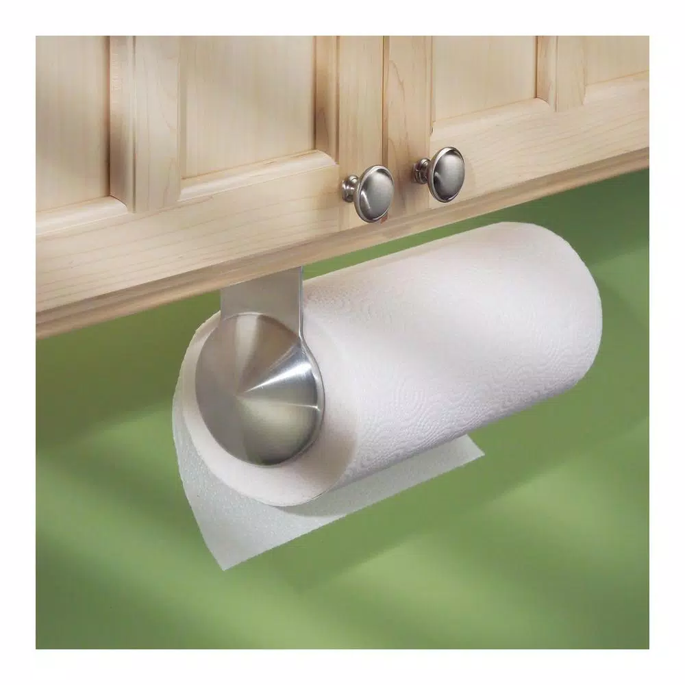 Countertop Storage InterDesign Forma Koni Wall Mount Paper Towel Holder In Brushed Stainless Steel 6 Countertop Storage InterDesign Forma Koni Wall Mount Paper Towel Holder In Brushed Stainless Steel - Image 4