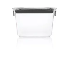 Rubbermaid Brilliance 4-Piece Medium Deep Food Storage Container Set 6 Rubbermaid Brilliance 4-Piece Medium Deep Food Storage Container Set -Honey Can Do Shop clear black rubbermaid food storage containers 2053292 c3 1000