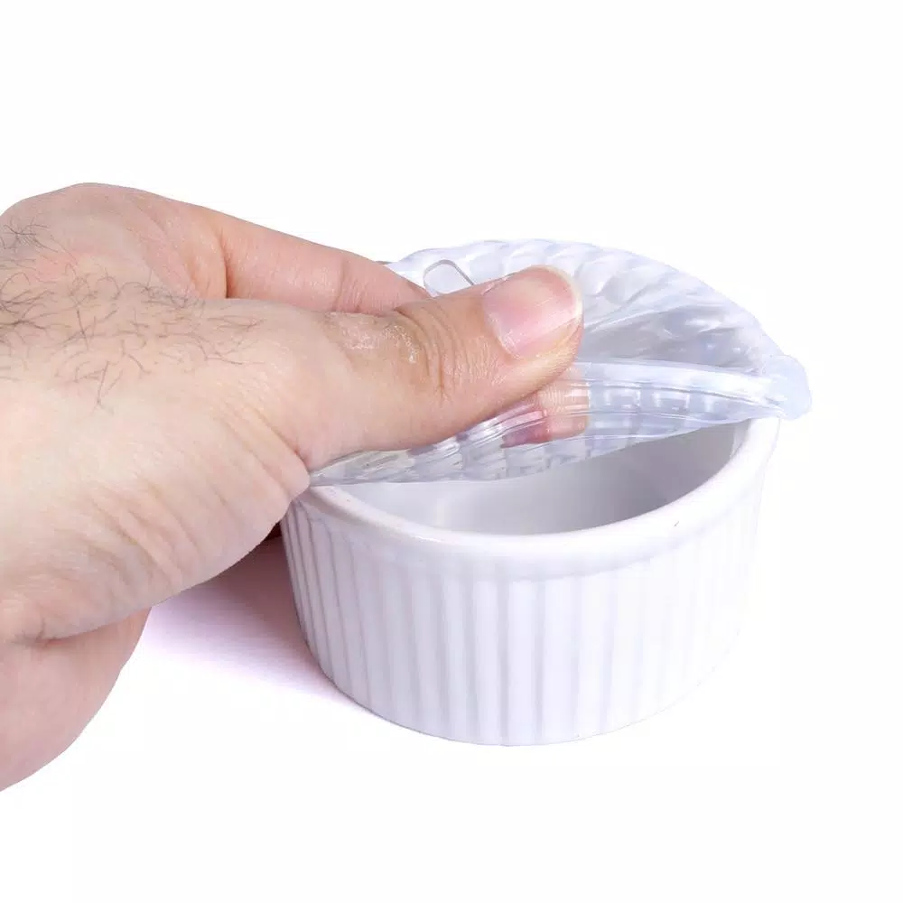 Food Storage Creative Home 6-Piece Silicone Stretch Lid Cover Set 5 Food Storage Creative Home 6-Piece Silicone Stretch Lid Cover Set - Image 3