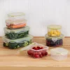 Food Storage Honey-Can-Do 16-Piece Clear Locking Plastic Food Container Set -Honey Can Do Shop clear honey can do food storage containers kch 03828 64 1000