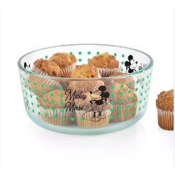 Food Storage Pyrex Mickey Mouse The True Original 6-Piece Decorated Glass Storage Container Set With Lids -Honey Can Do Shop clear pyrex food storage containers 1141054 40 1000