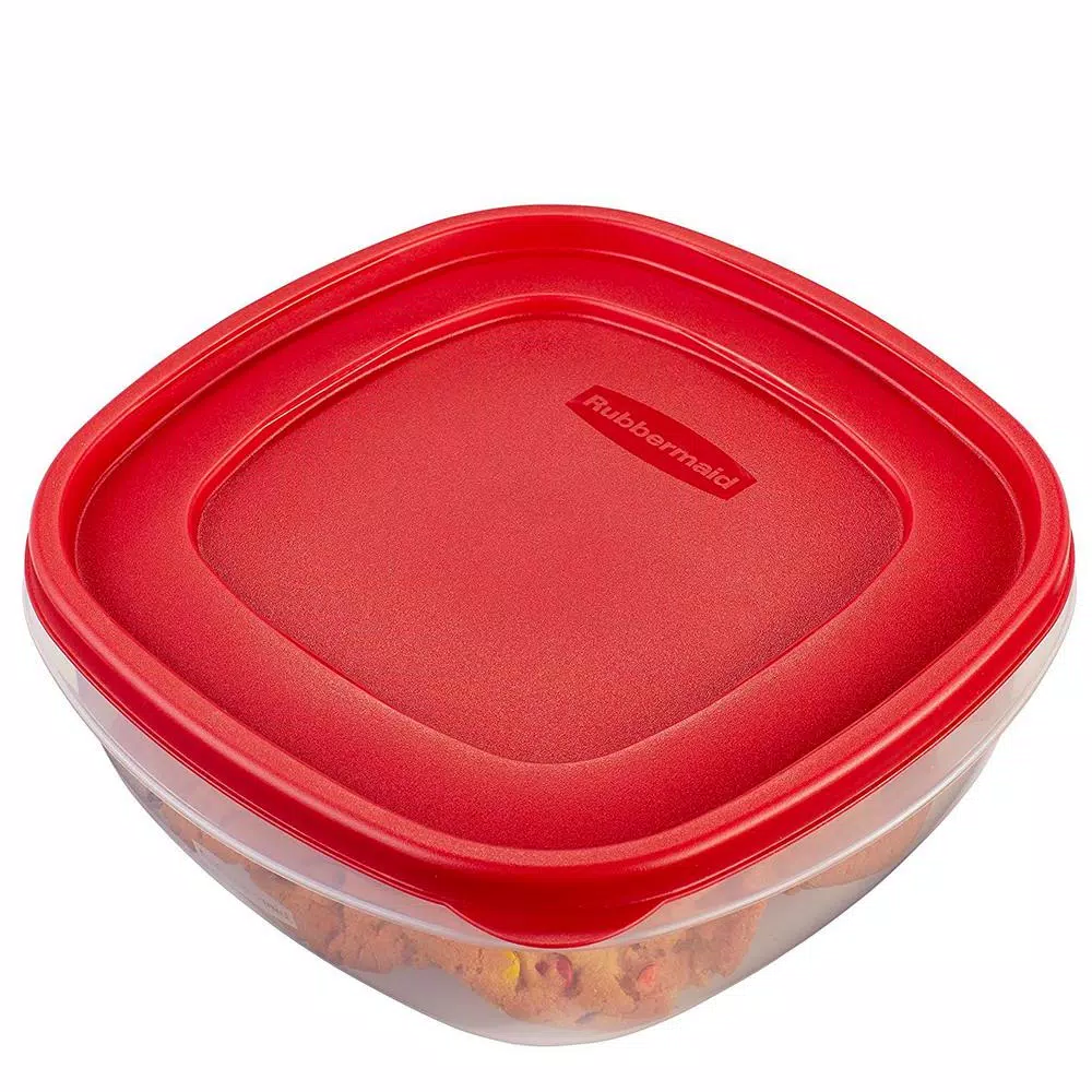 Rubbermaid Easy Find Lids 10-Piece Red Food Storage Container Set 7 Rubbermaid Easy Find Lids 10-Piece Red Food Storage Container Set - Image 5